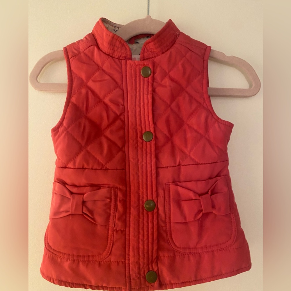 I Heart Pinc Puffy 2T Vest